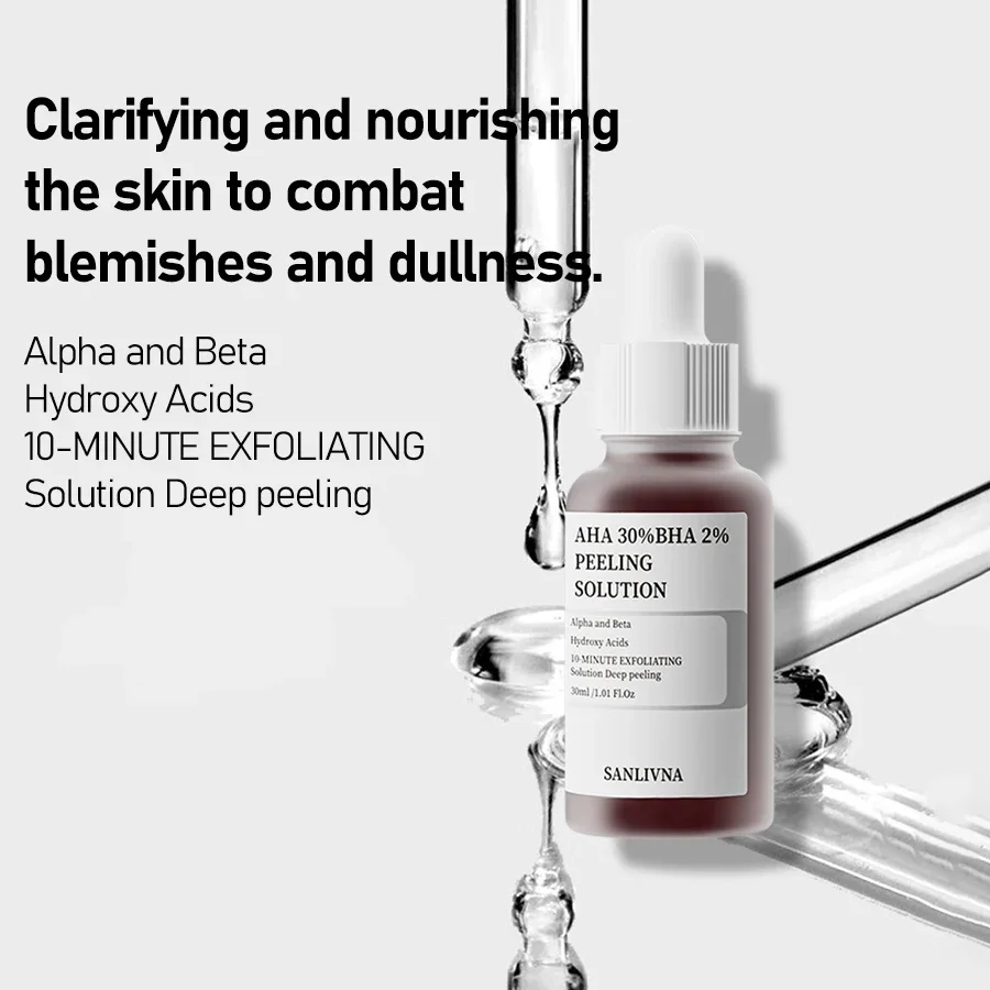 AHA 30%+BHA 2% 角質除去フェイスサリチル酸セラ - Luxury Skincare Brands のレビューと価格